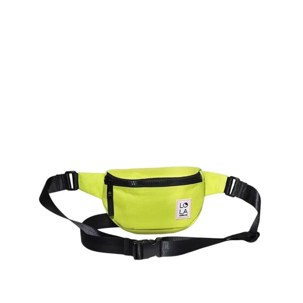 LOLA California Women's Sprite Moonbeam Small Bum Bag In Flourescent Yellow